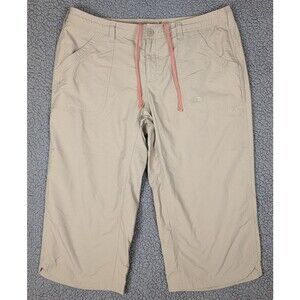 The North Face Women's Nylon Cargo Hiking Capri 12 Pockets Outdoor SPF 30